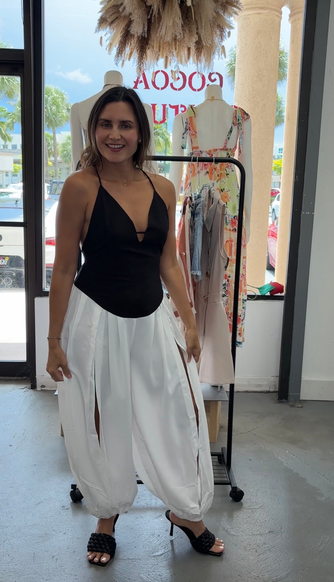 Black & White Jumpsuit