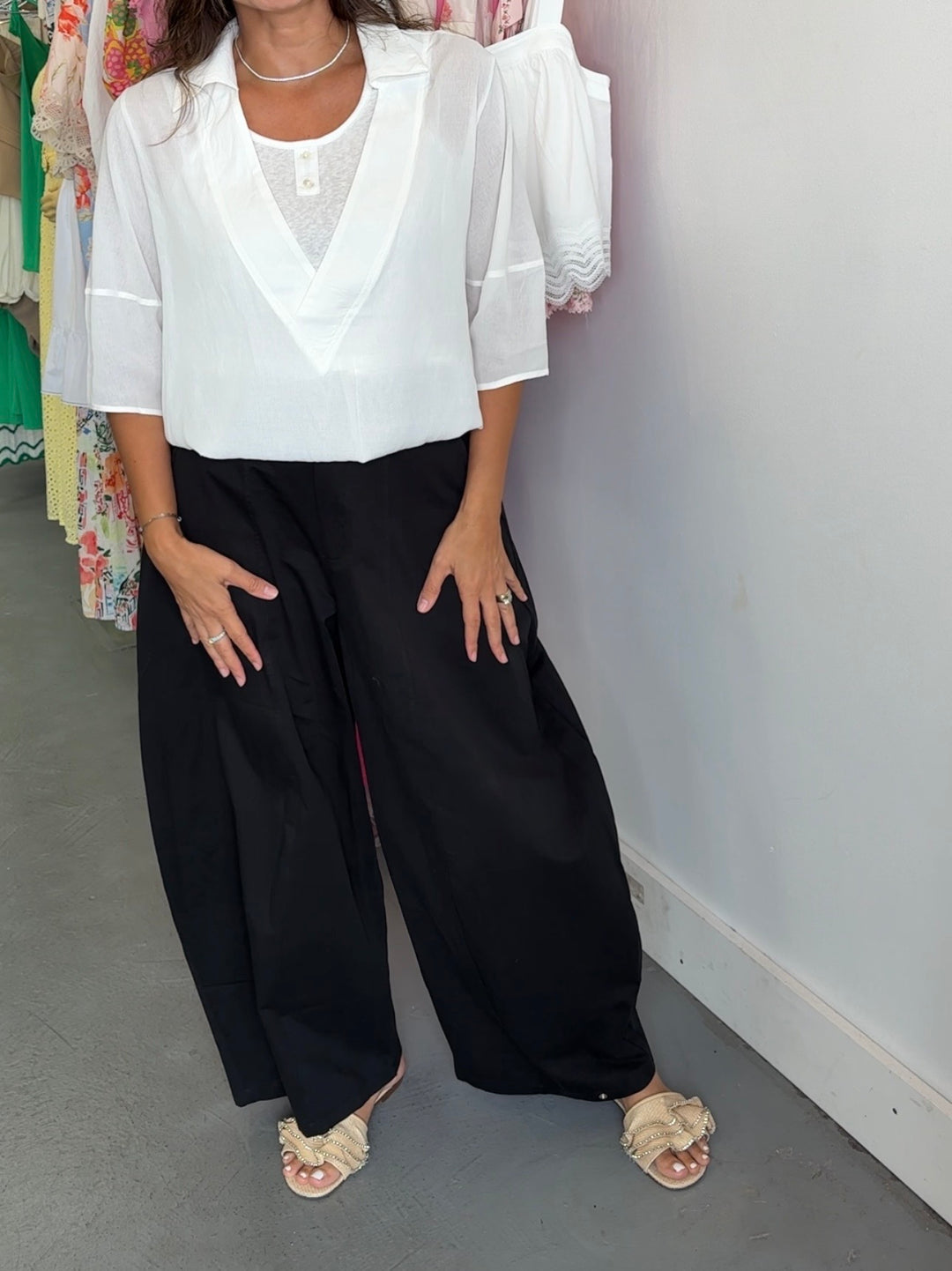 White 2 Fer Top