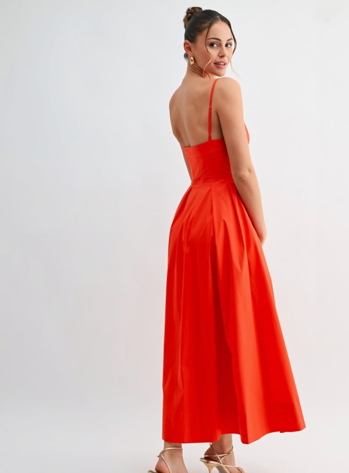 Tomato Corset Dress