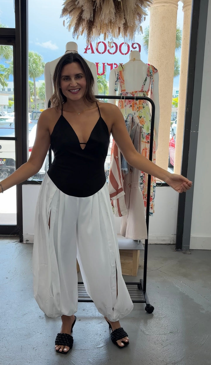 Black & White Jumpsuit