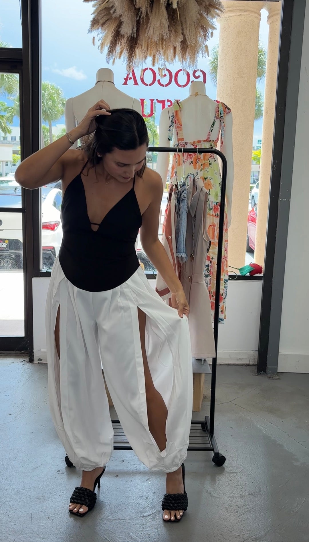 Black & White Jumpsuit