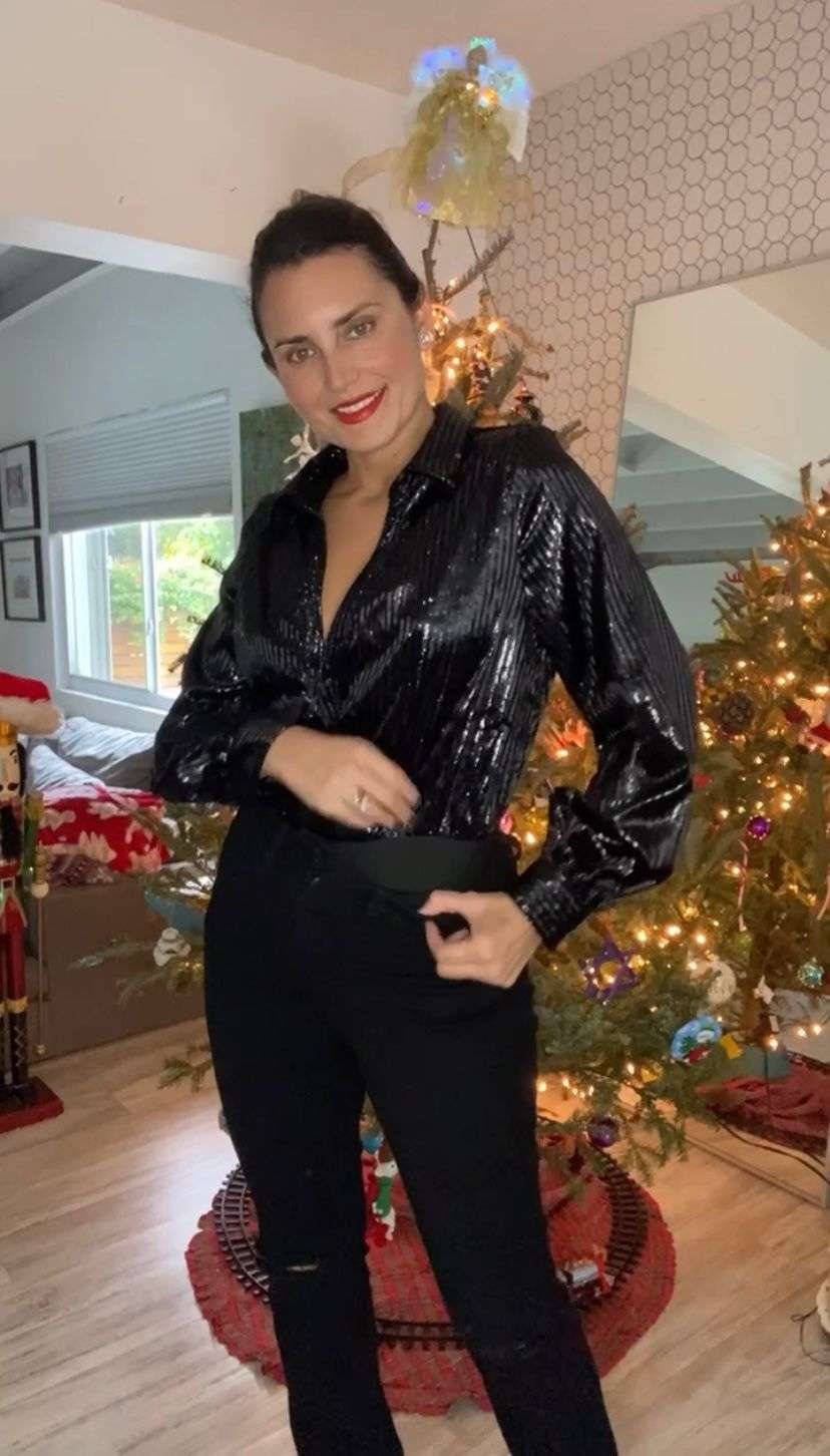 Black Velvet Bodysuit