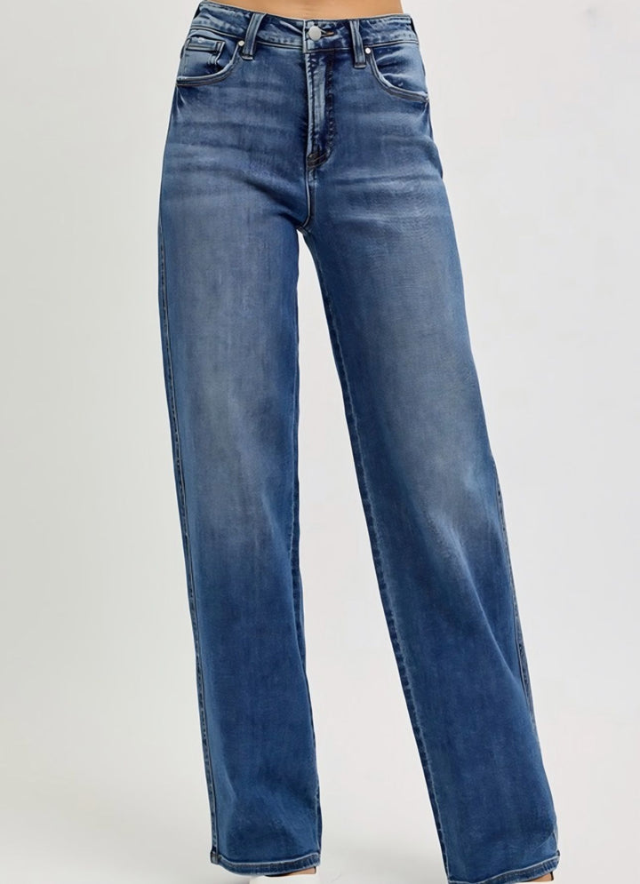 High Rise Wide Baggy Jeans
