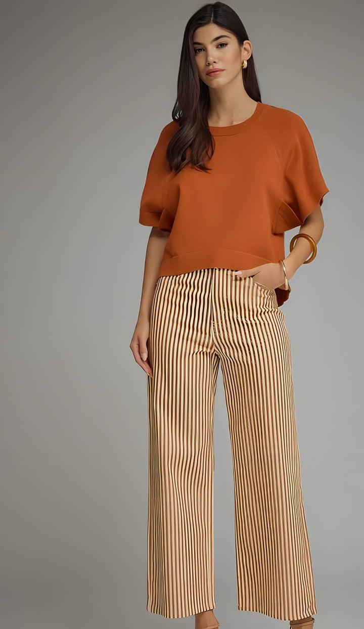 Rust Knit Top