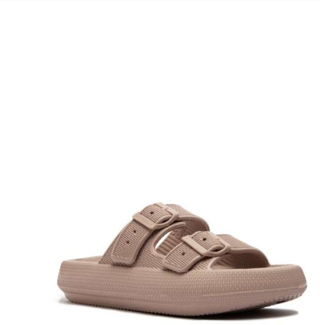 Birch Double Band Rubber Chunky Sandals