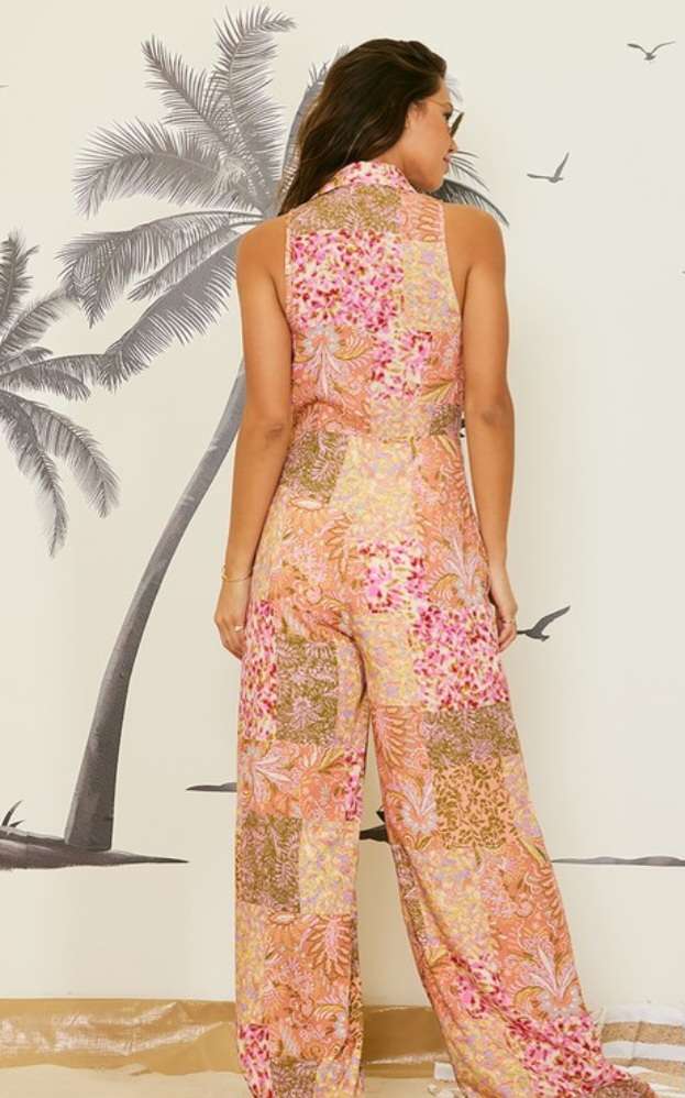 Lola Animal Printed Jumpsuit