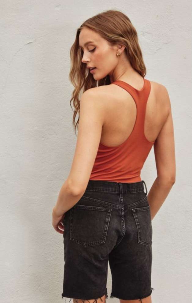 Sienna Rust Bodysuit