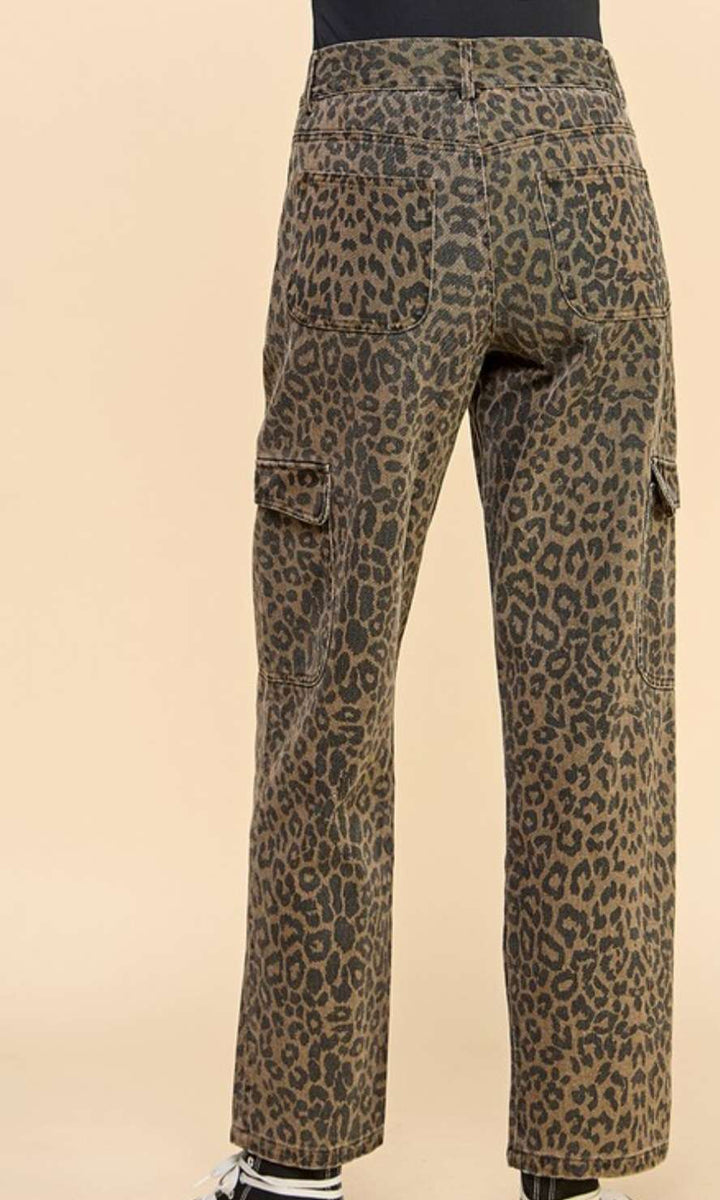 Gloria Animal Print Jeans