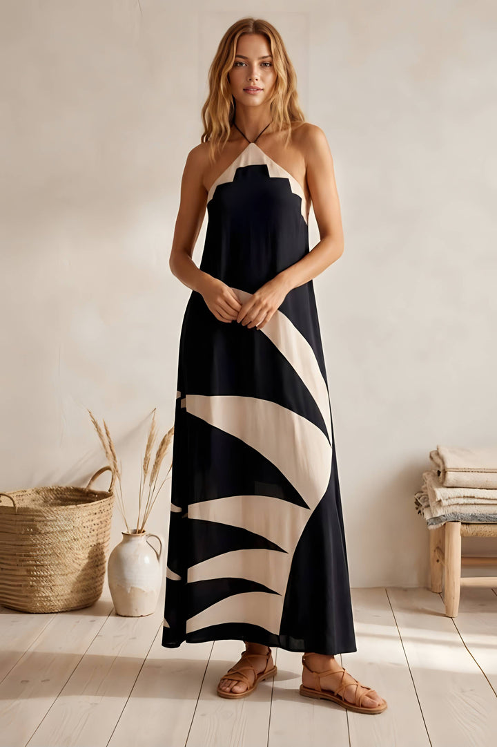 Black Halter Dress
